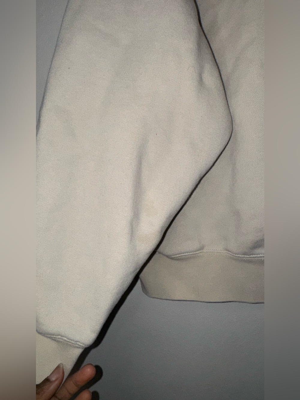 Fear of God 1977 Crewneck Sweatshirt - Cream with Black Graphic - Picture 3 of 12
